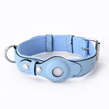 LEATHER AIRTAG DOG DOLLAR