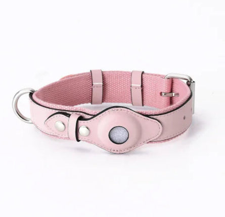 LEATHER AIRTAG DOG DOLLAR